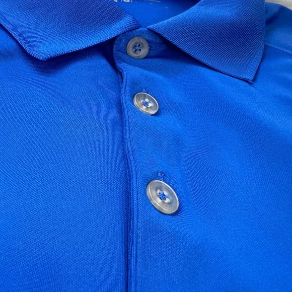 NIKE x DISNEY Golf Polo Tour Performance Men Large Blue Mickey Embroidered Shirt - Picture 6 of 16